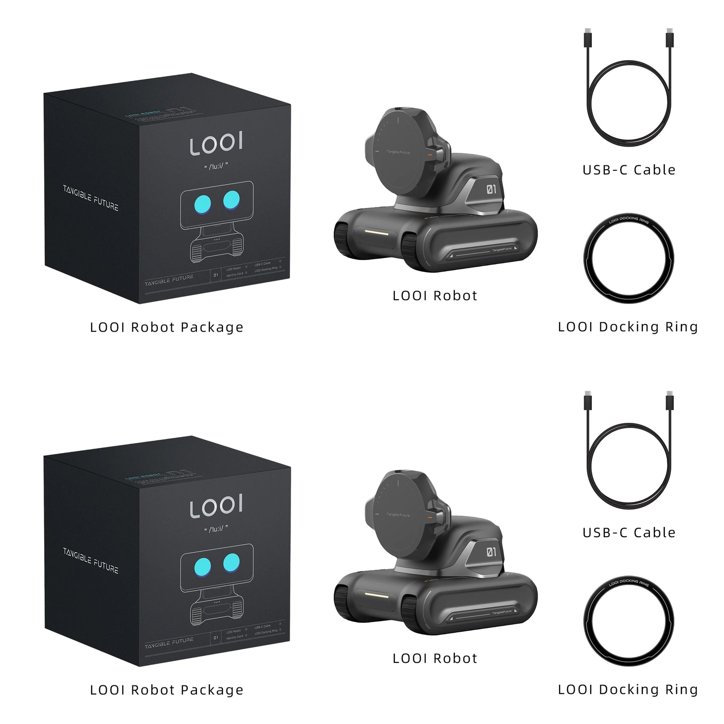Space Black Robot