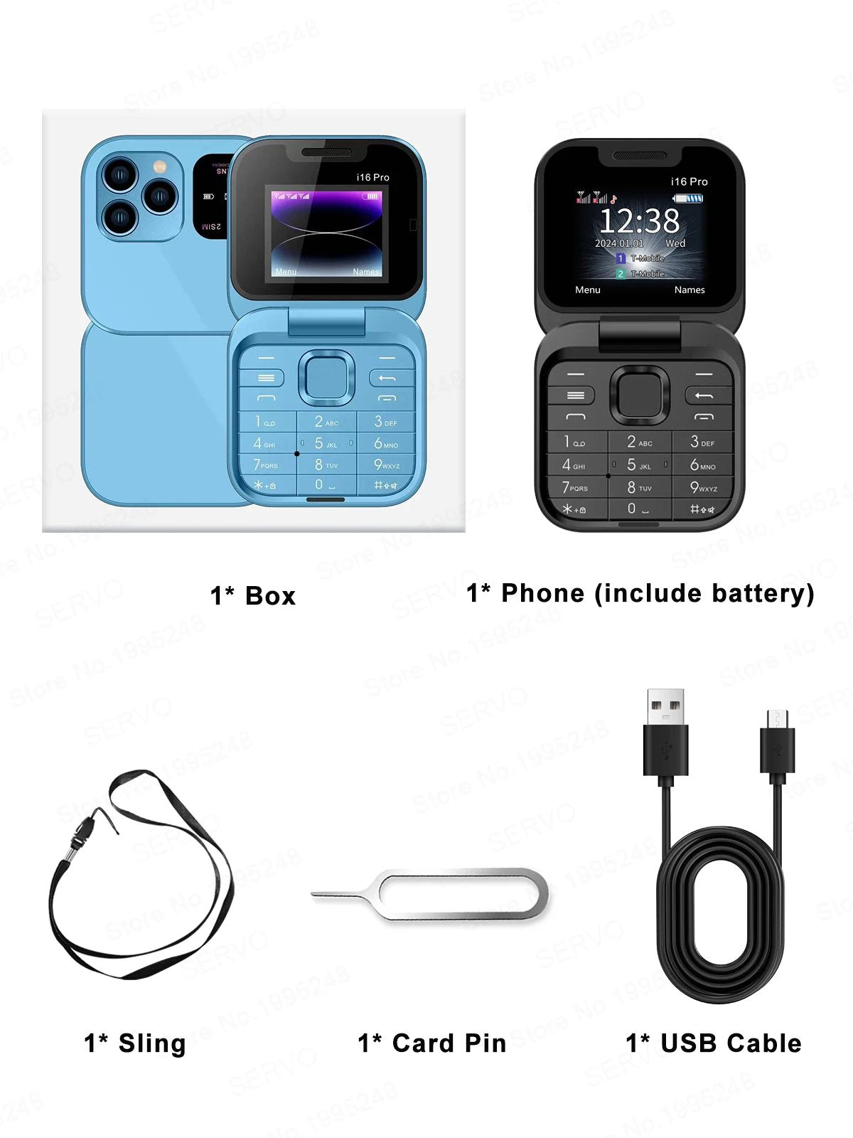 Mini Flip Phone